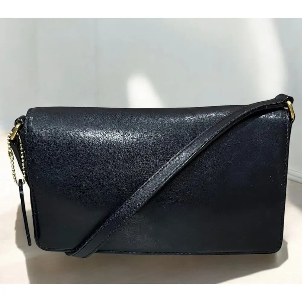 Vintage Coach 9599 Leather Legacy Demi Flap Bag